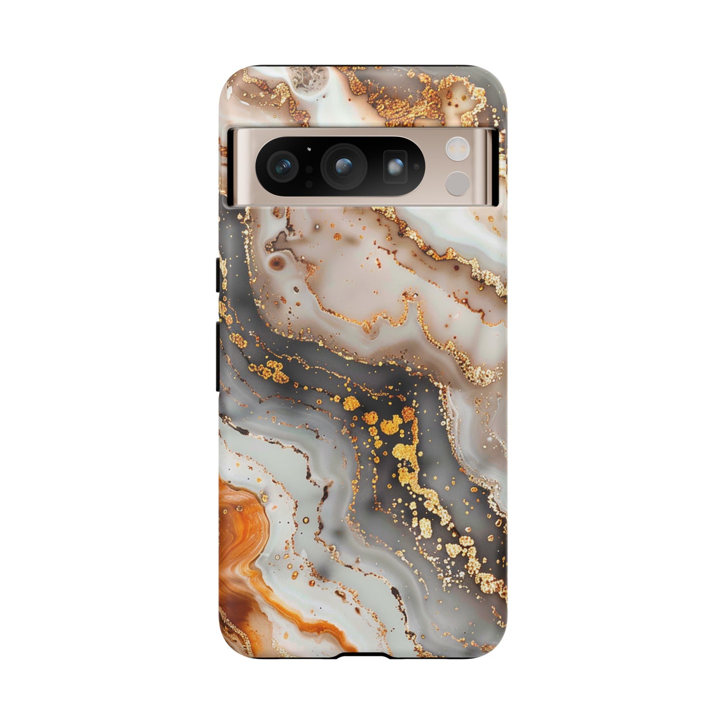 Gold Agate Tough Phone Case