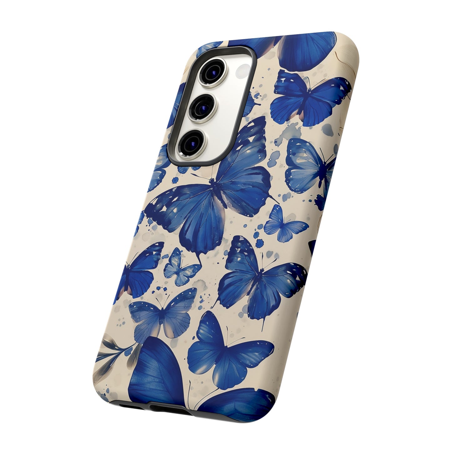 Blue Butterfly Tough Phone Case