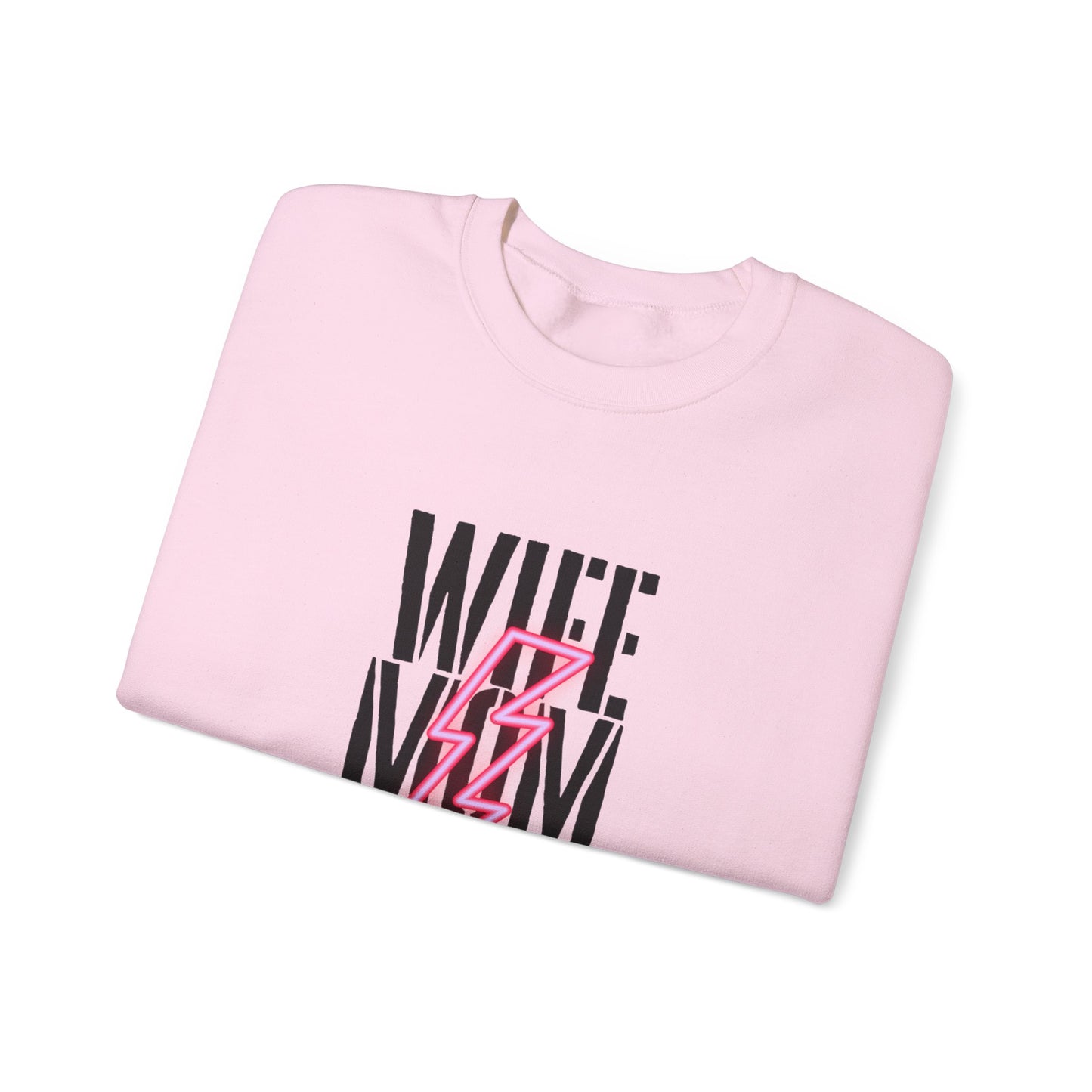 Wife Mom Boss Unisex Crewneck Sweatshirt