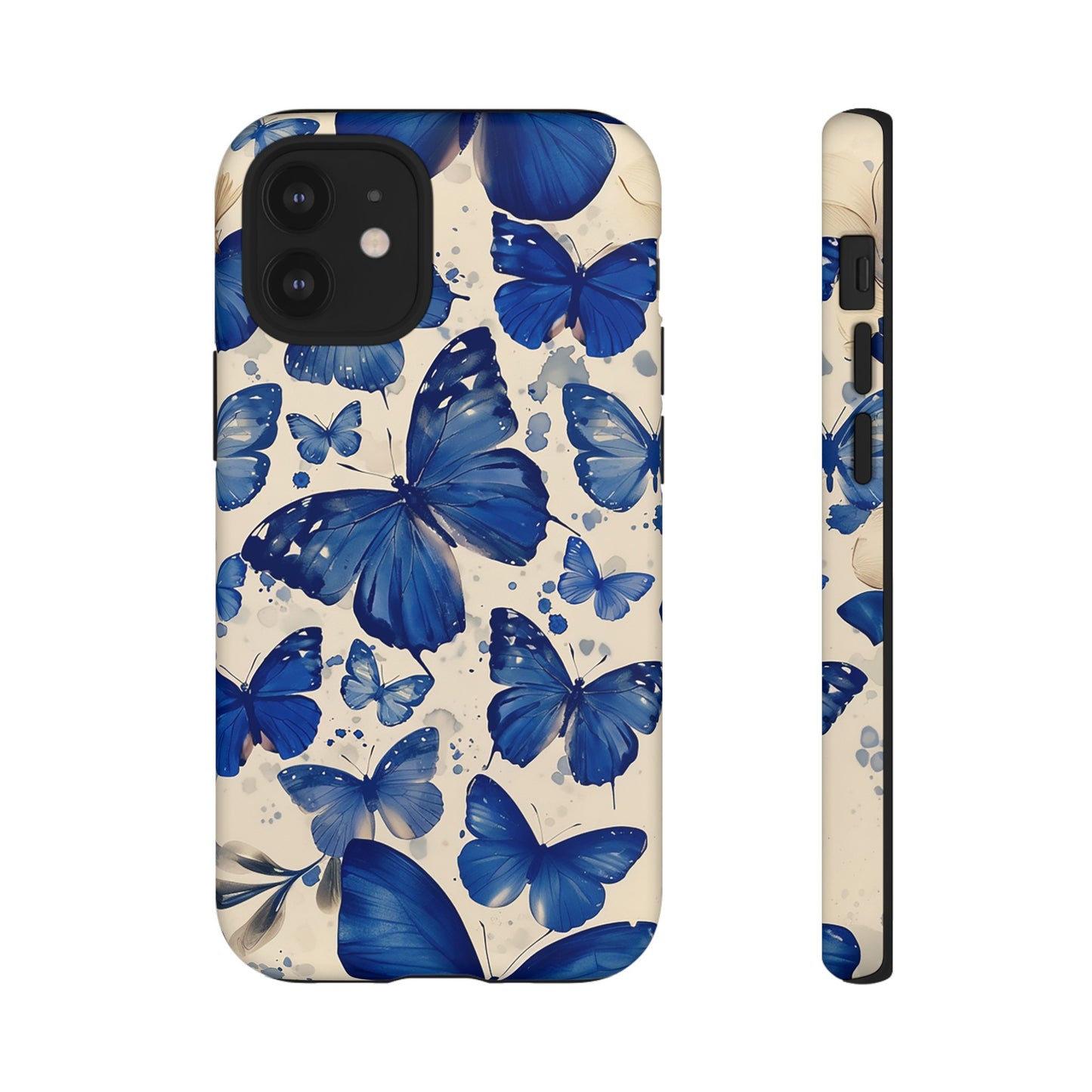 Blue Butterfly Tough Phone Case