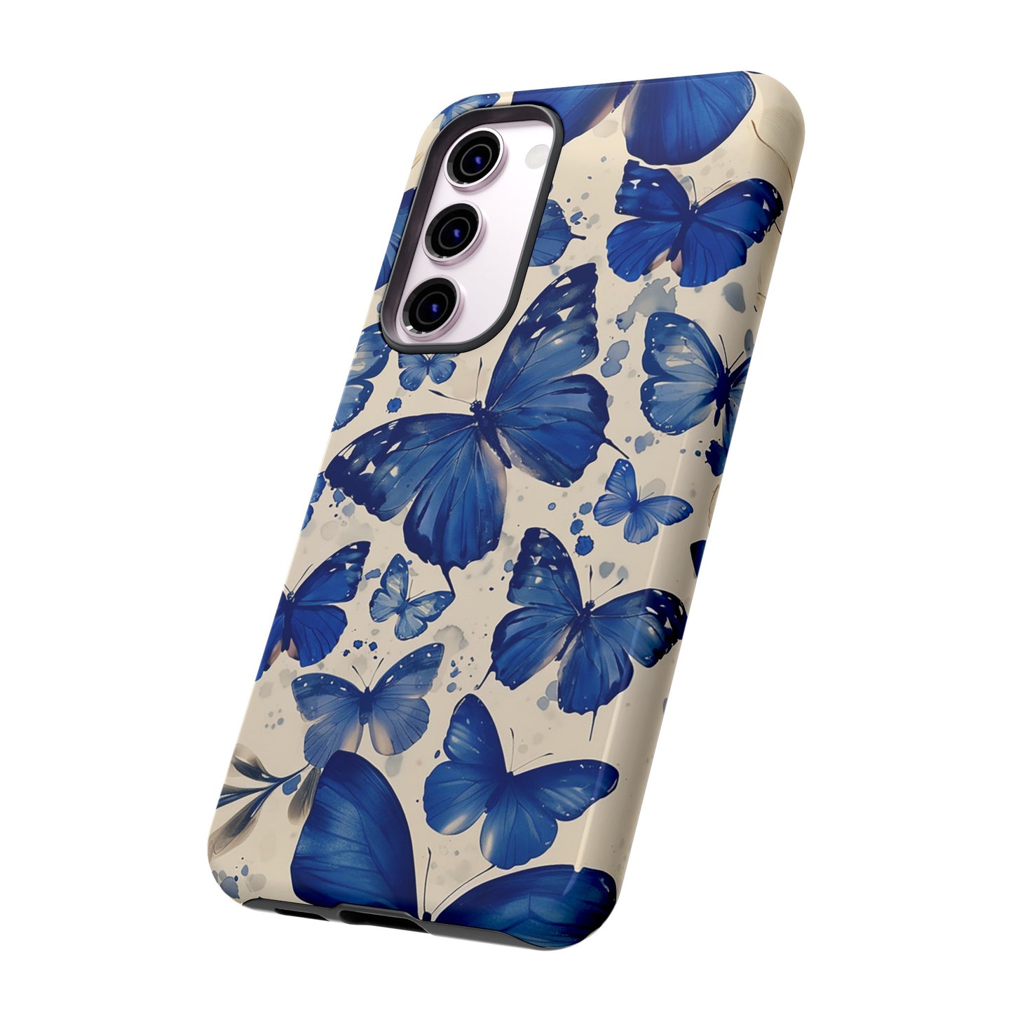 Blue Butterfly Tough Phone Case