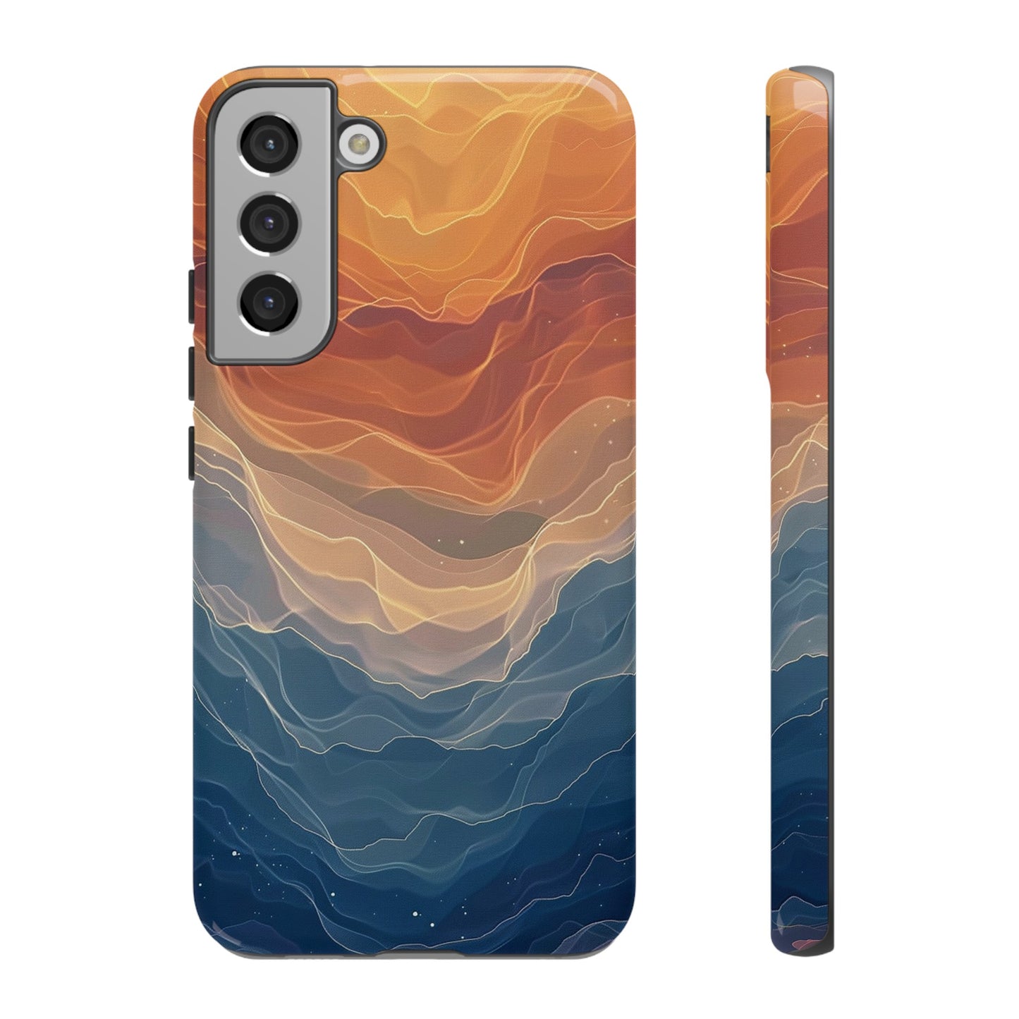 Color Waves Tough Phone Case