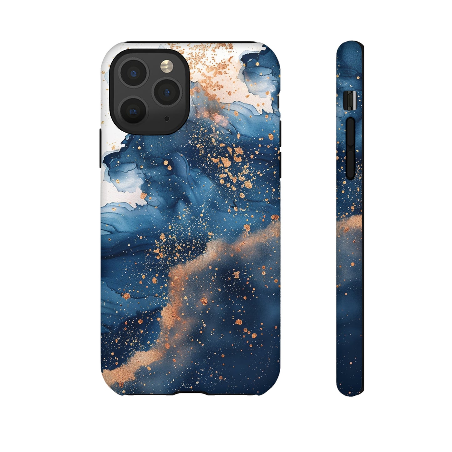 Blue Watercolors Tough Phone Case