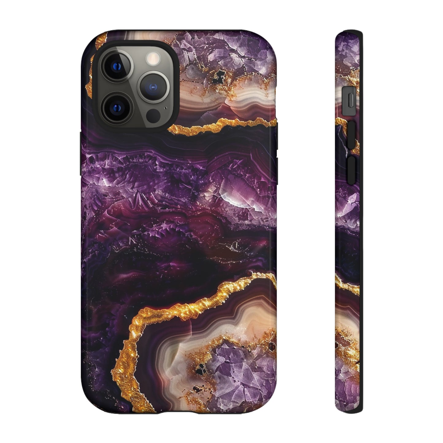 Purple Agate Tough Phone Case