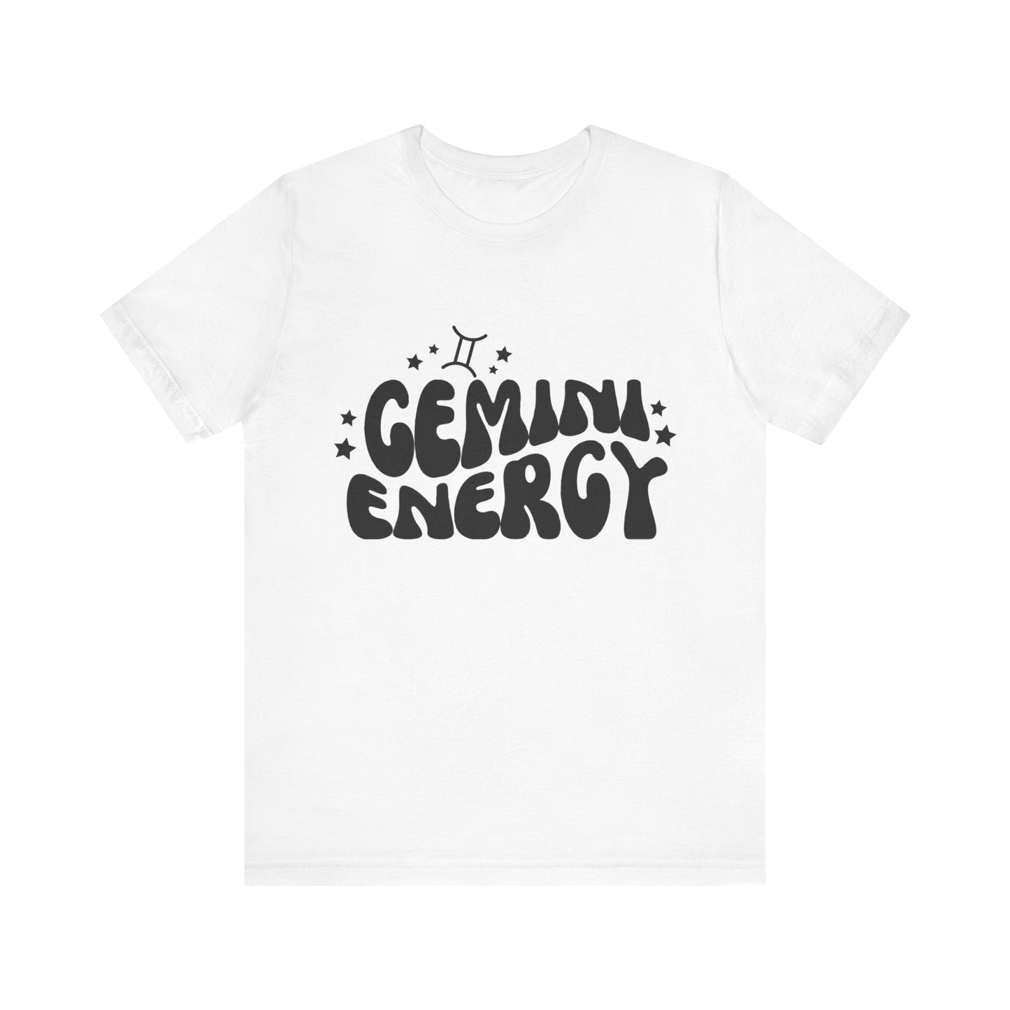 Gemini Energy Unisex Jersey Short Sleeve Tee