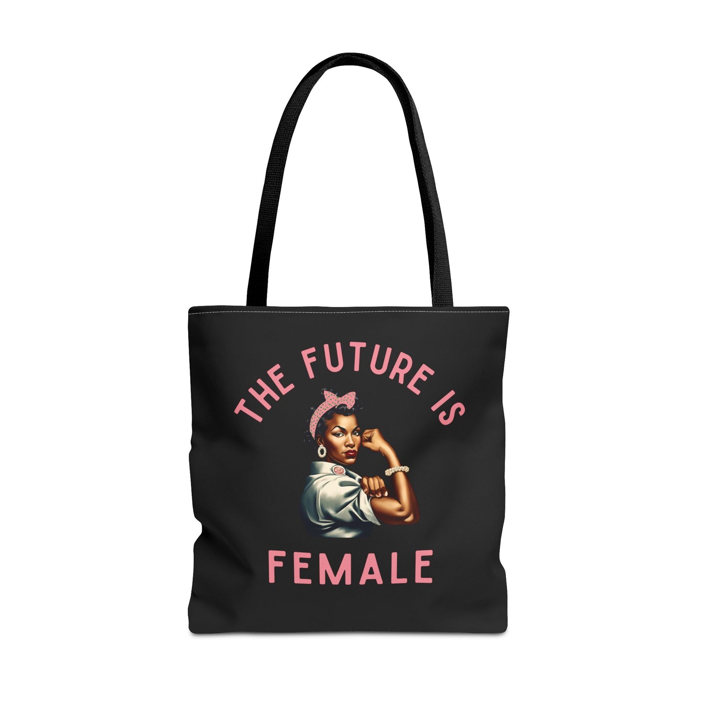 4 The Future is Female Black Tote Bag