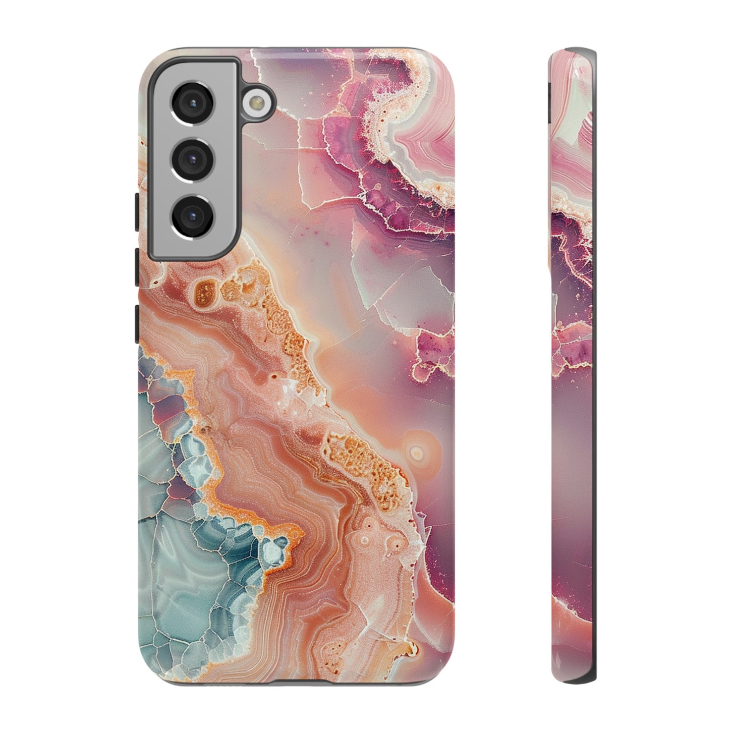 Pink Agate Tough Phone Case