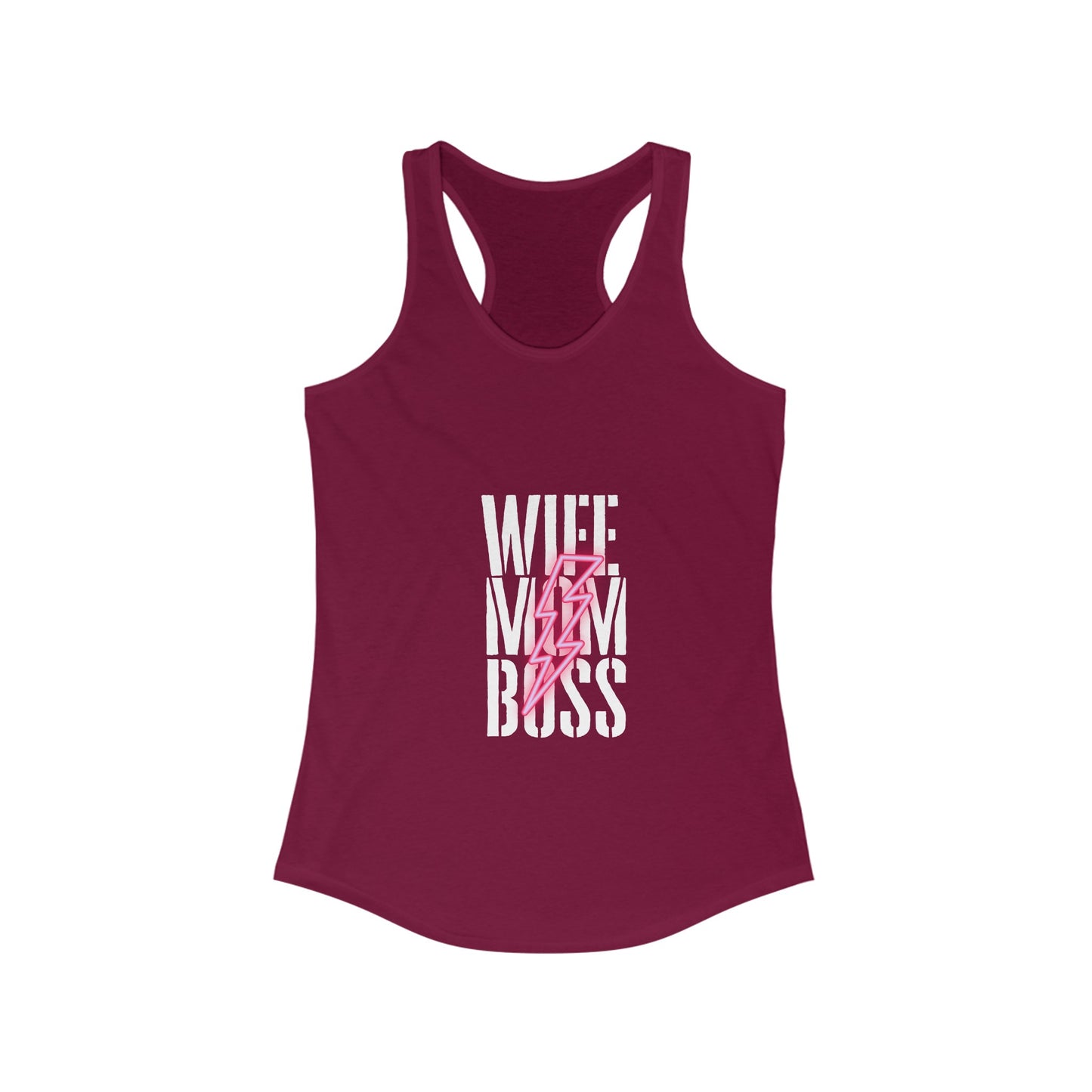 Wife Mom Boss Women's Tank