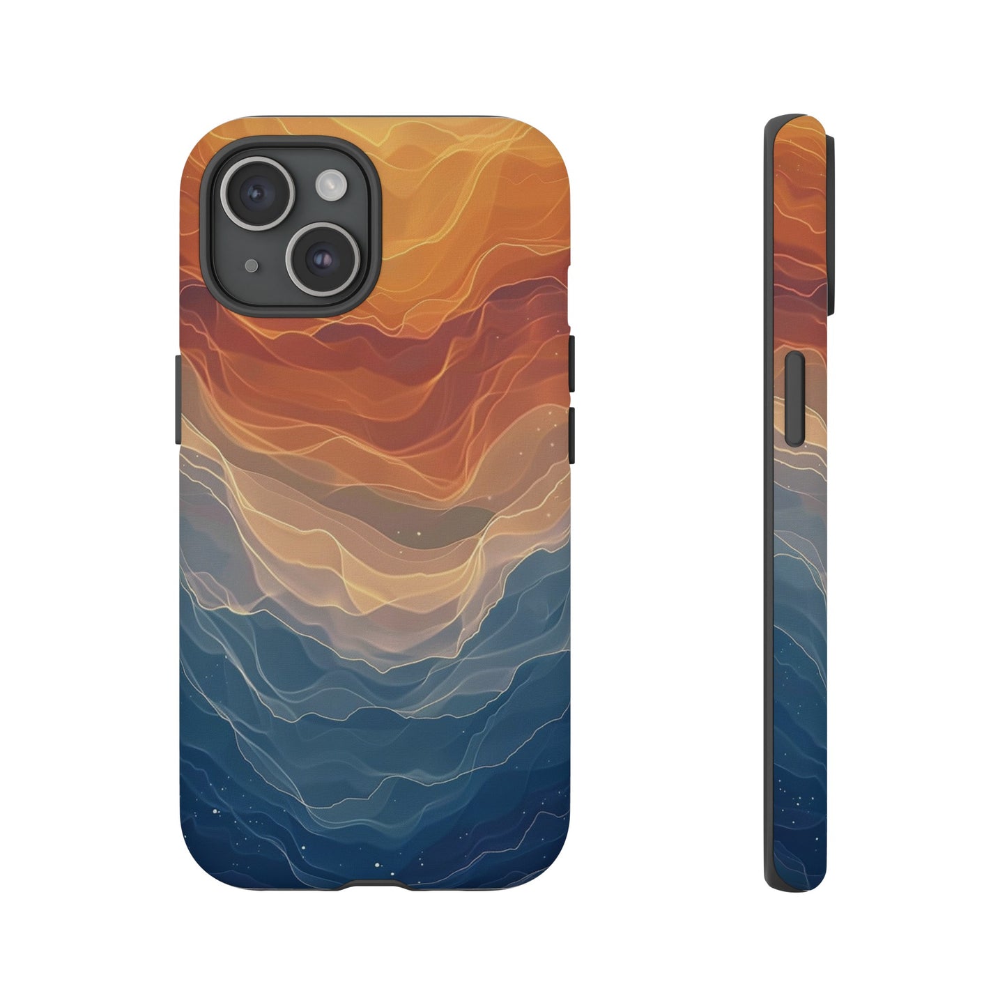 Color Waves Tough Phone Case