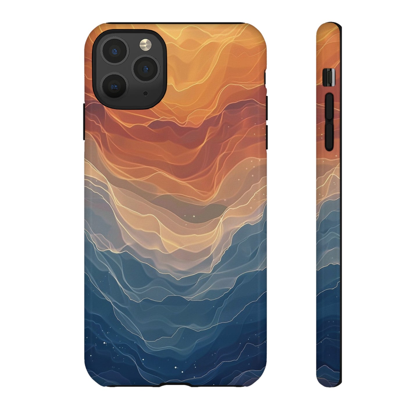 Color Waves Tough Phone Case