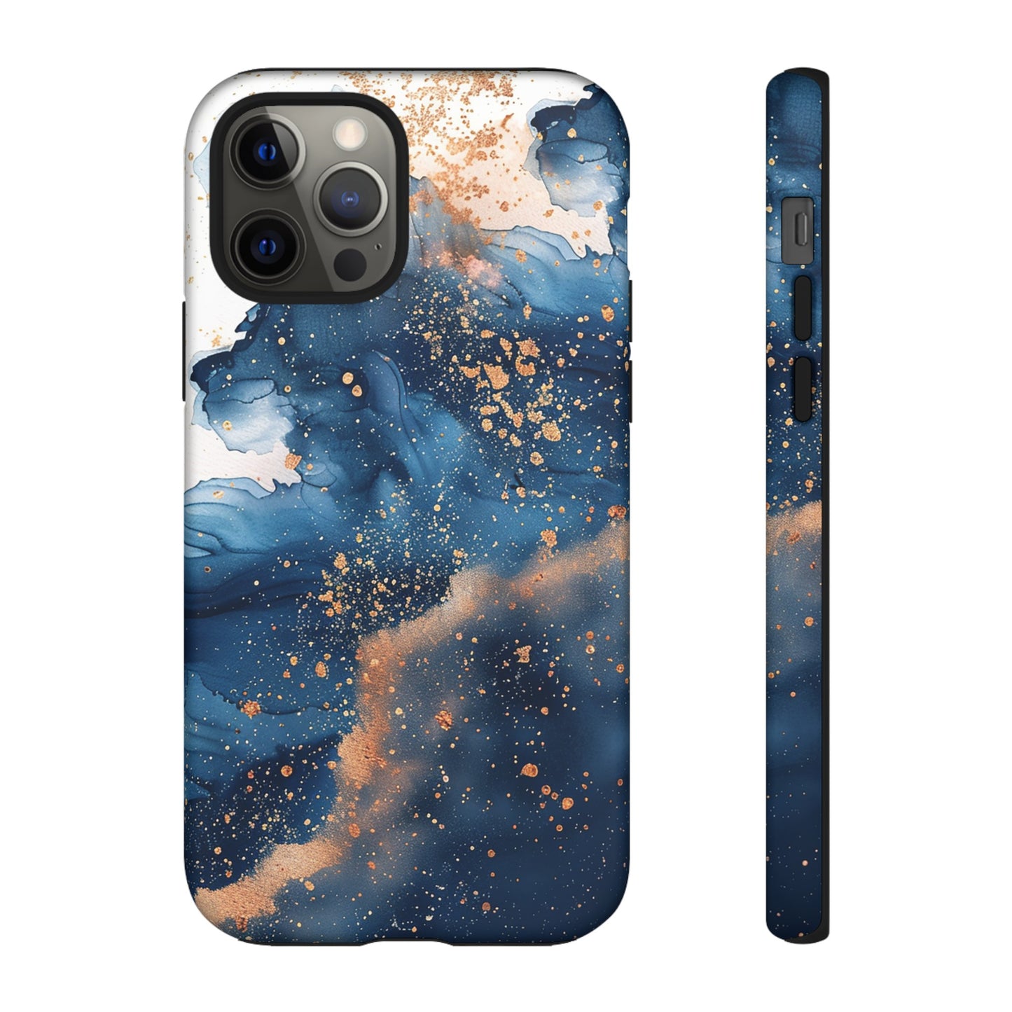 Blue Watercolors Tough Phone Case