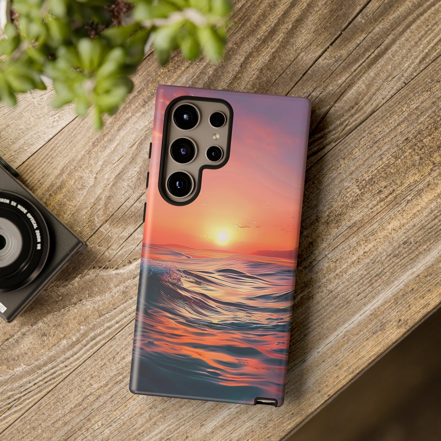 Ocean Sunset Tough Phone Case