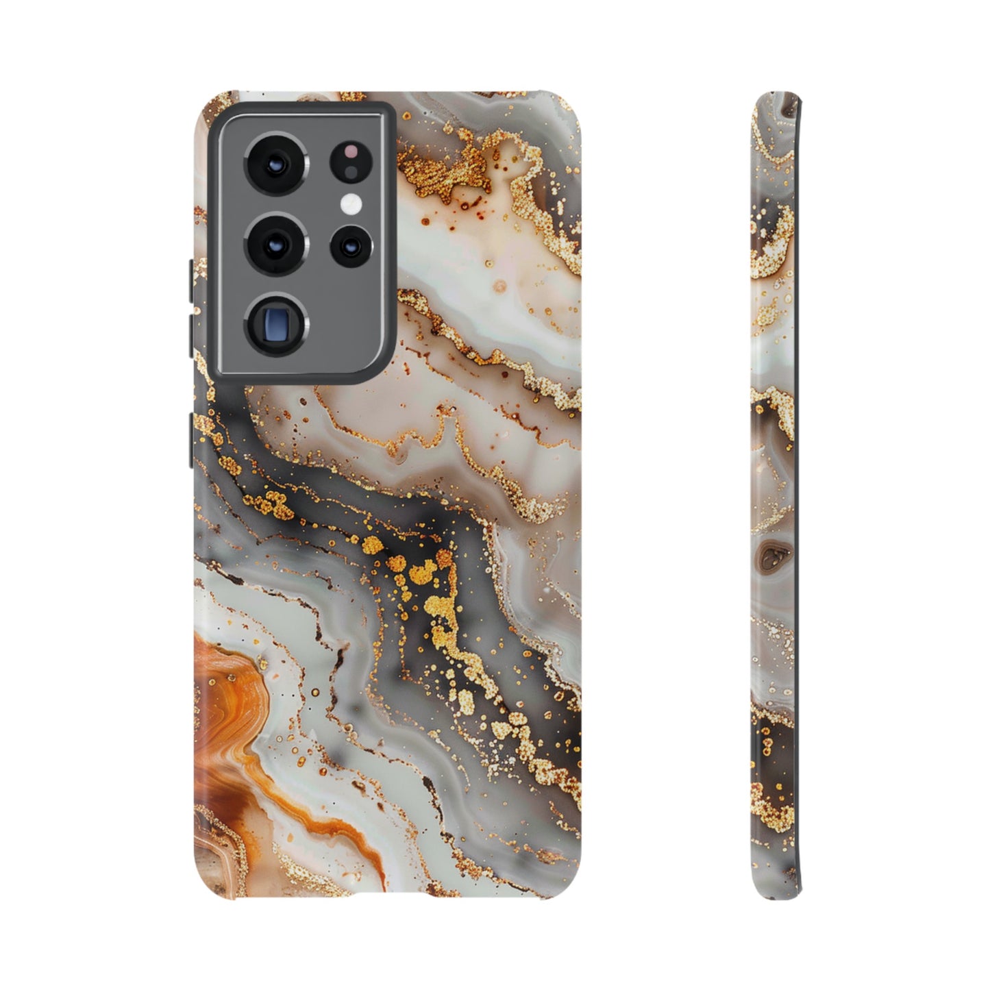 Gold Agate Tough Phone Case