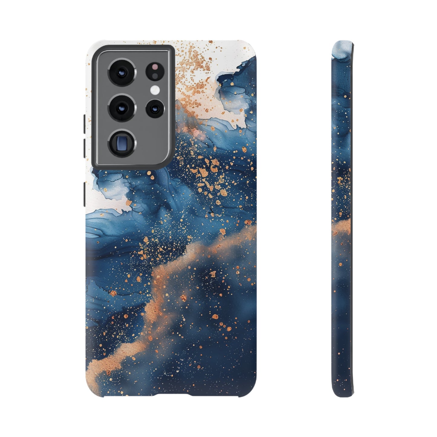 Blue Watercolors Tough Phone Case