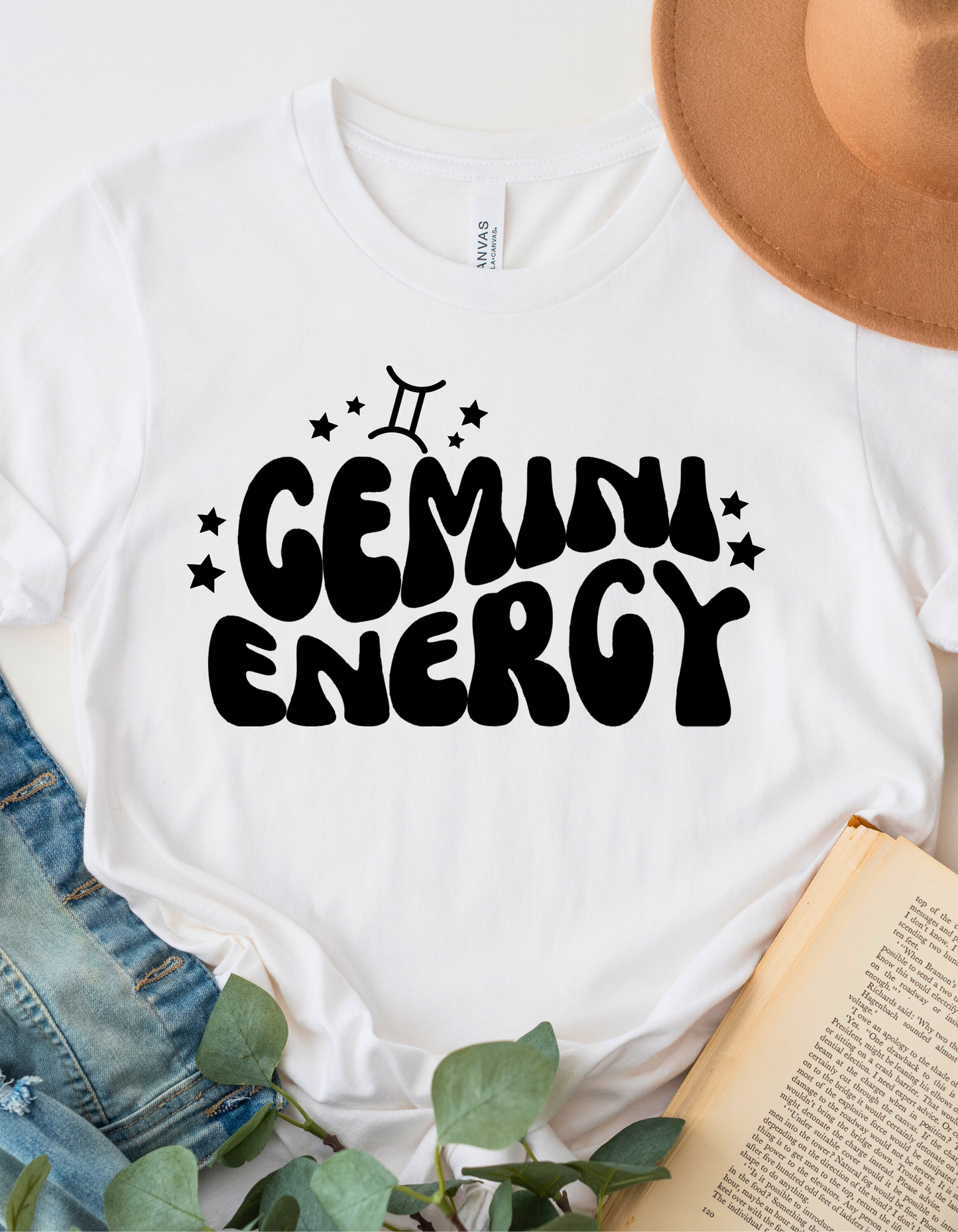 Gemini Energy Unisex Jersey Short Sleeve Tee