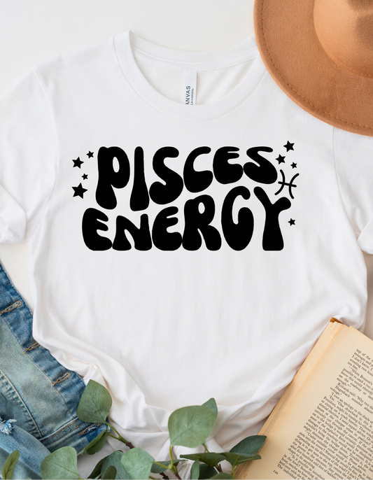 Pisces Energy Unisex Jersey Short Sleeve Tee