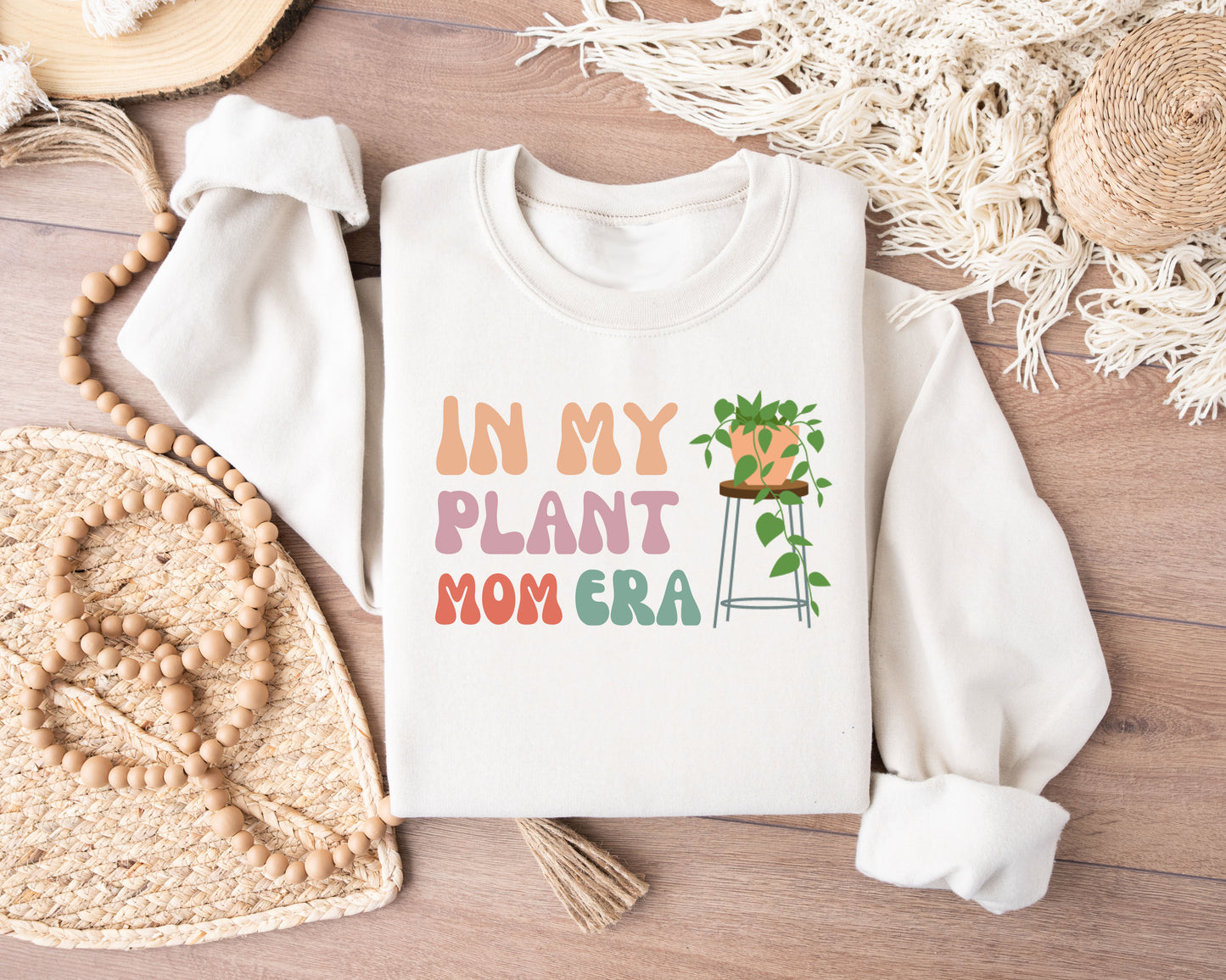 In My Plant Mom Era Unisex Sweatshirt